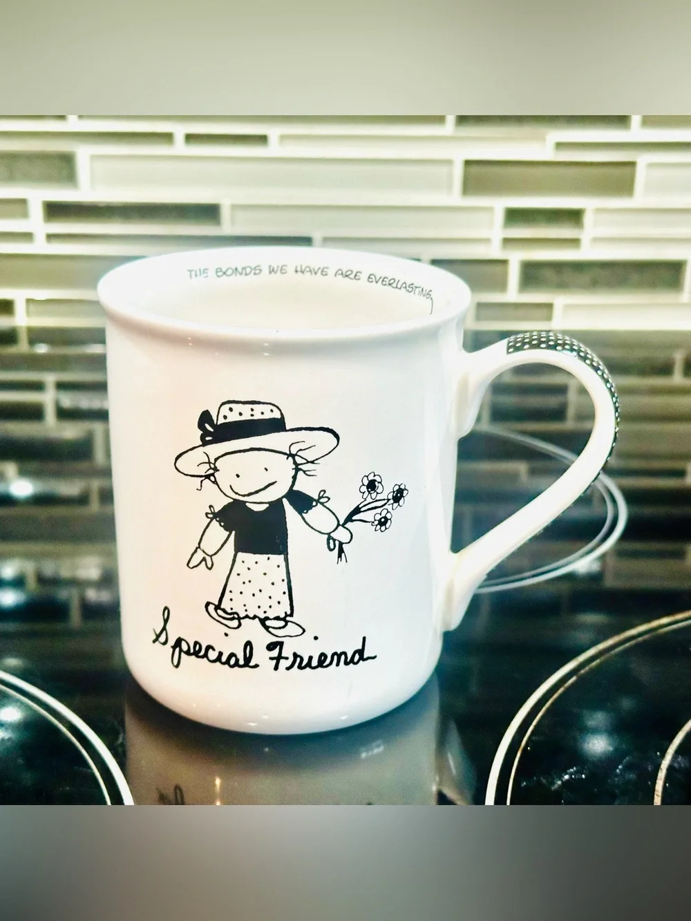 VTG Special Friend 2003 Enesco Mug 16oz